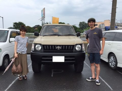 ランクル９５プラド・クラシックコンプリート　FD-CAMPペンドルトンコラボ仕様　ご納車です！